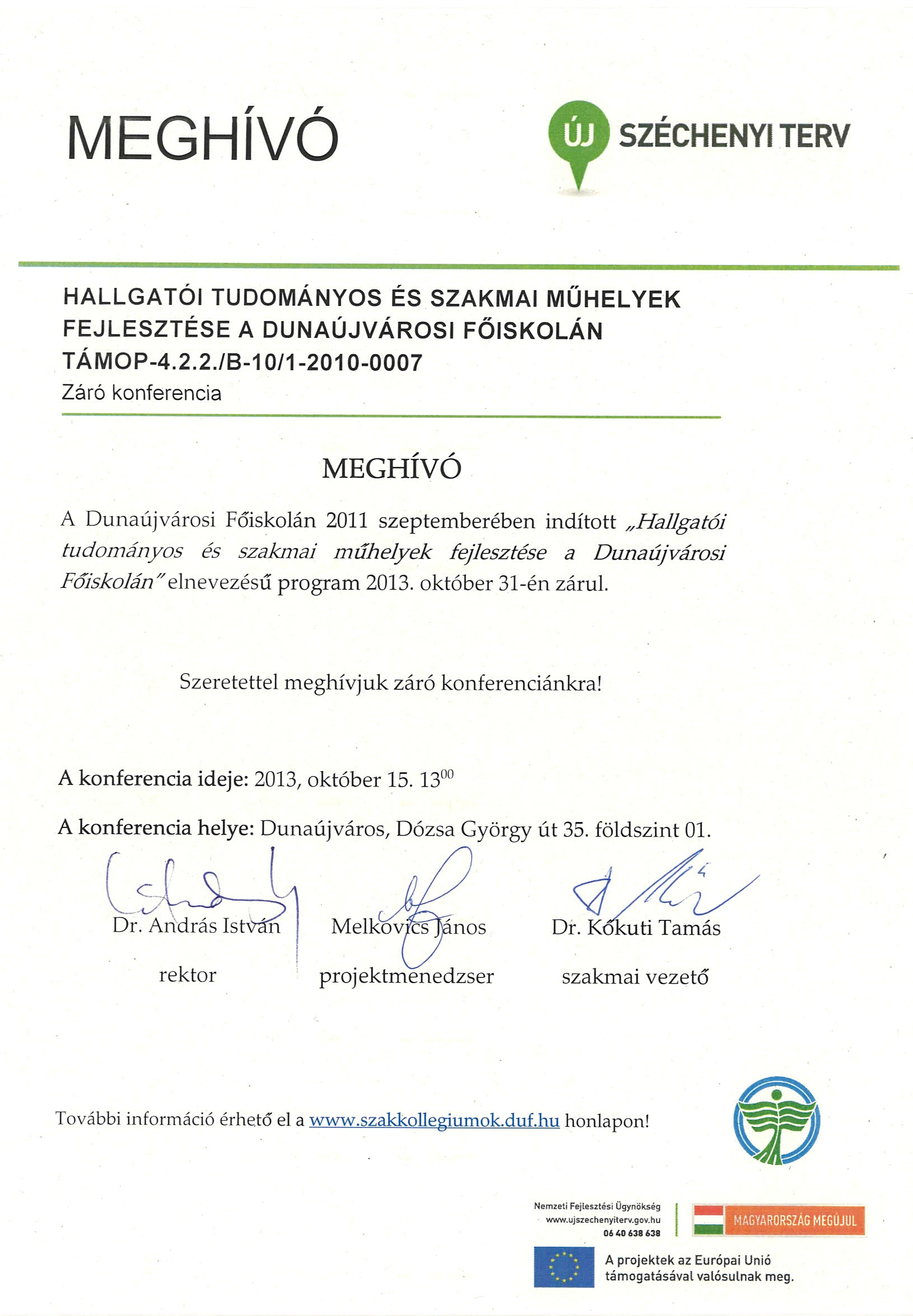 Meghivo 2013.10.15